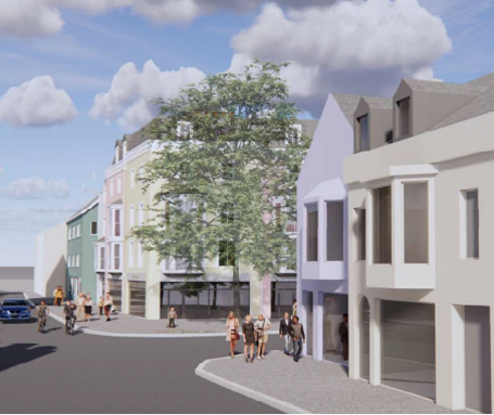 CGI image of development