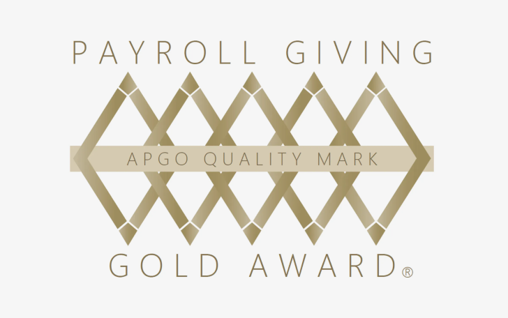 Payroll giving gold award